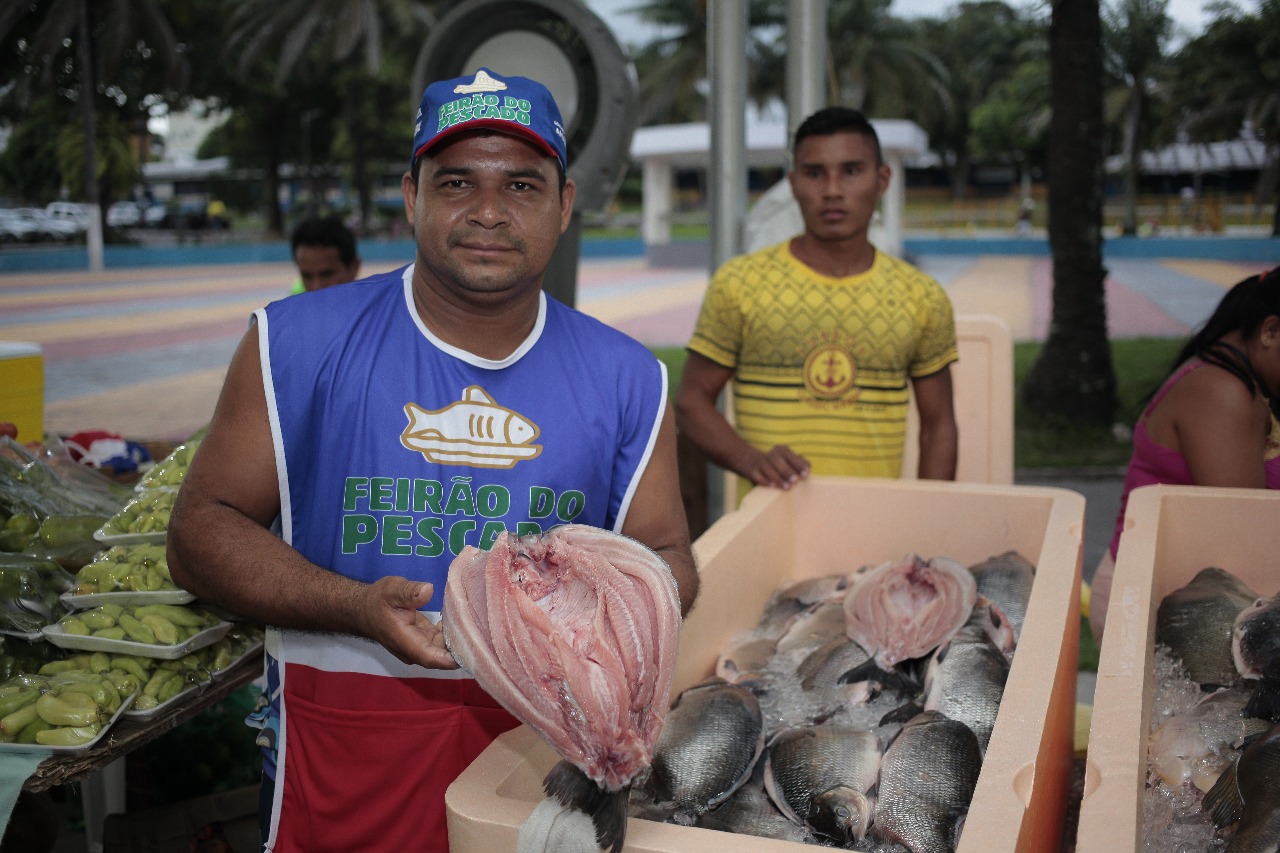 Feirão do pescado tem movimentação intensa na Semana Santa