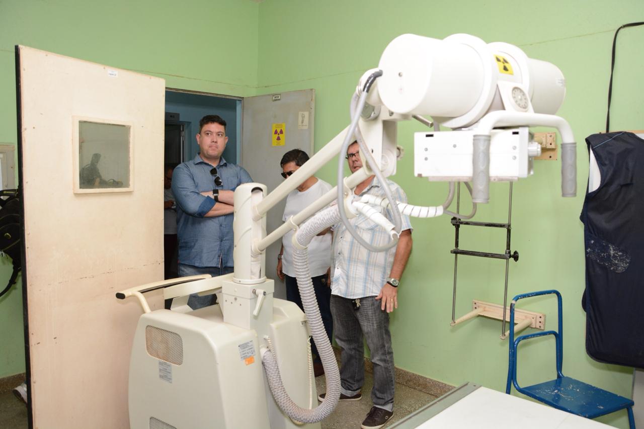 Secretário do interior vistoria reforma do Hospital de Lábrea e constata avanço na obra