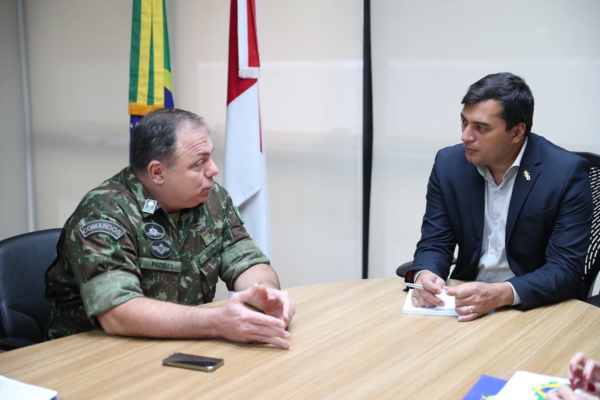 Em encontro com representantes da ONU, governador Wilson Lima discute situação de venezuelanos no Amazonas