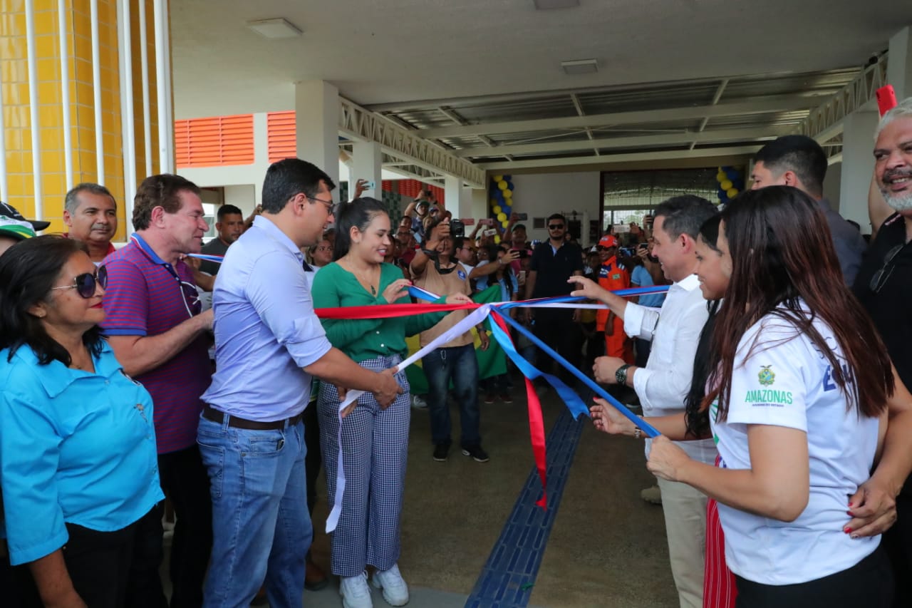 Wilson Lima inaugura primeiro Ceti do Alto Solimões, em Benjamin Constant