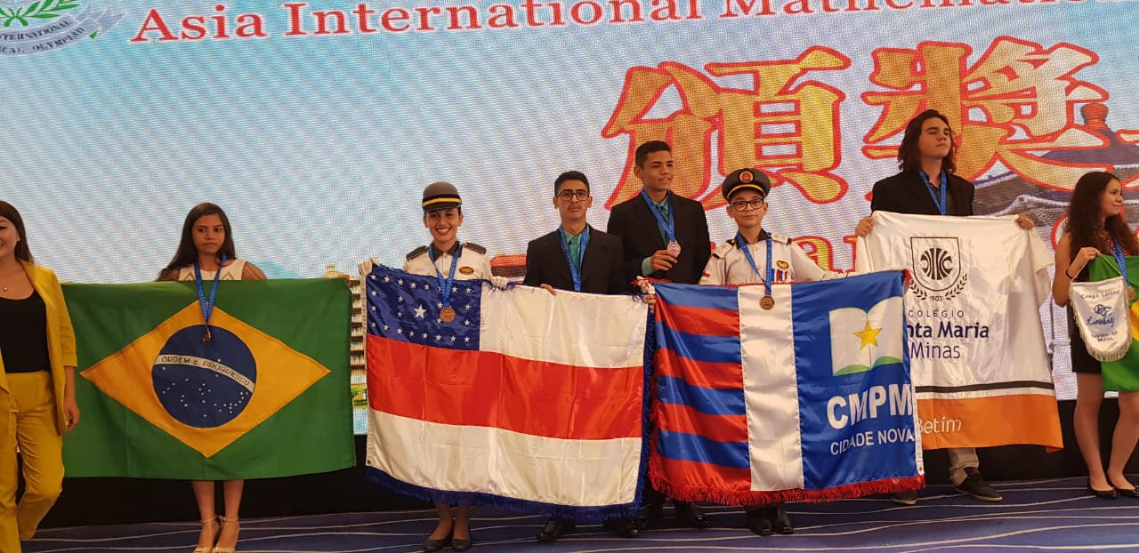 Alunos da rede estadual conquistam seis medalhas de bronze em Taiwan