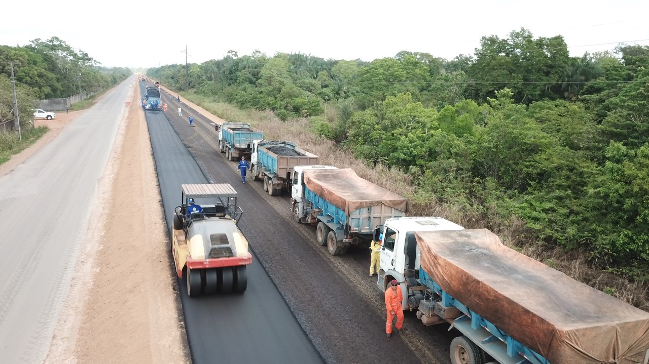 Por determinação de Wilson Lima, obras avançam em 48 municípios amazonenses