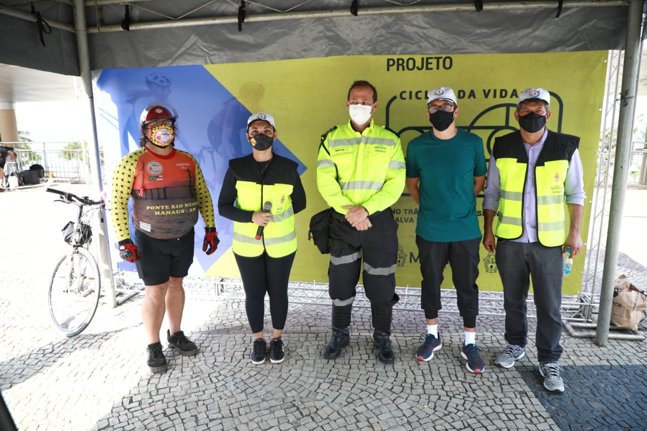 Prefeitura lança projeto ‘Ciclos da Vida’ visando a segurança dos ciclistas