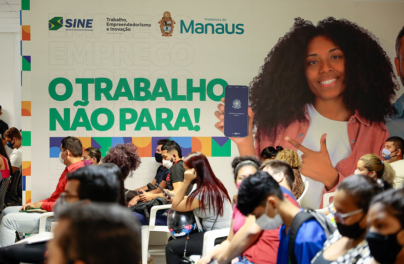 Sine Manaus oferta 138 vagas de emprego nesta segunda-feira, 21/2