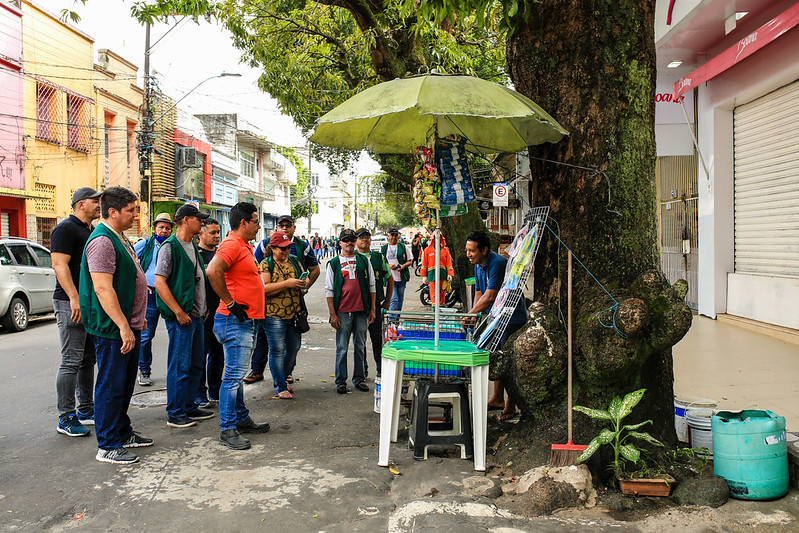 Prefeitura de Manaus realiza operações ‘Nosso Centro’ e ‘Orla Mais Segura’ no Centro Histórico