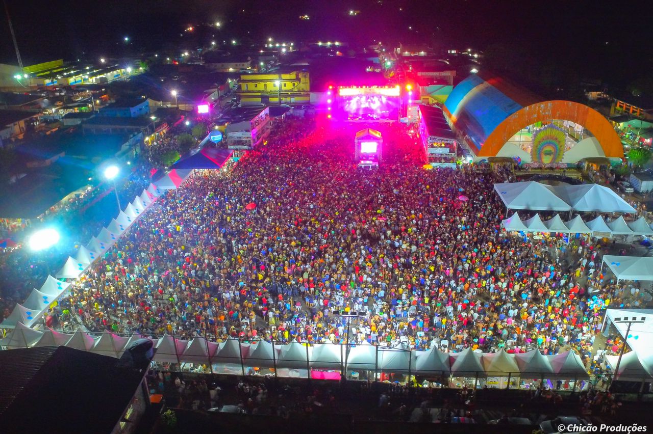 Show de Wesley Safadão em Rio Preto da Eva foi pago com apoio de patrocinadores