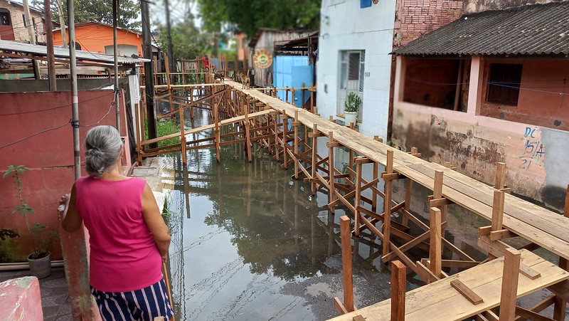 Prefeitura valida cadastro de famílias no bairro São Jorge durante a operação ‘Cheia 2022’