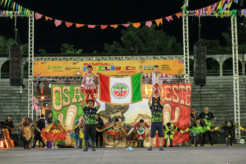 Mais de 20 mil pessoas passaram pelo Festival Folclórico do Amazonas em quatro dias de evento