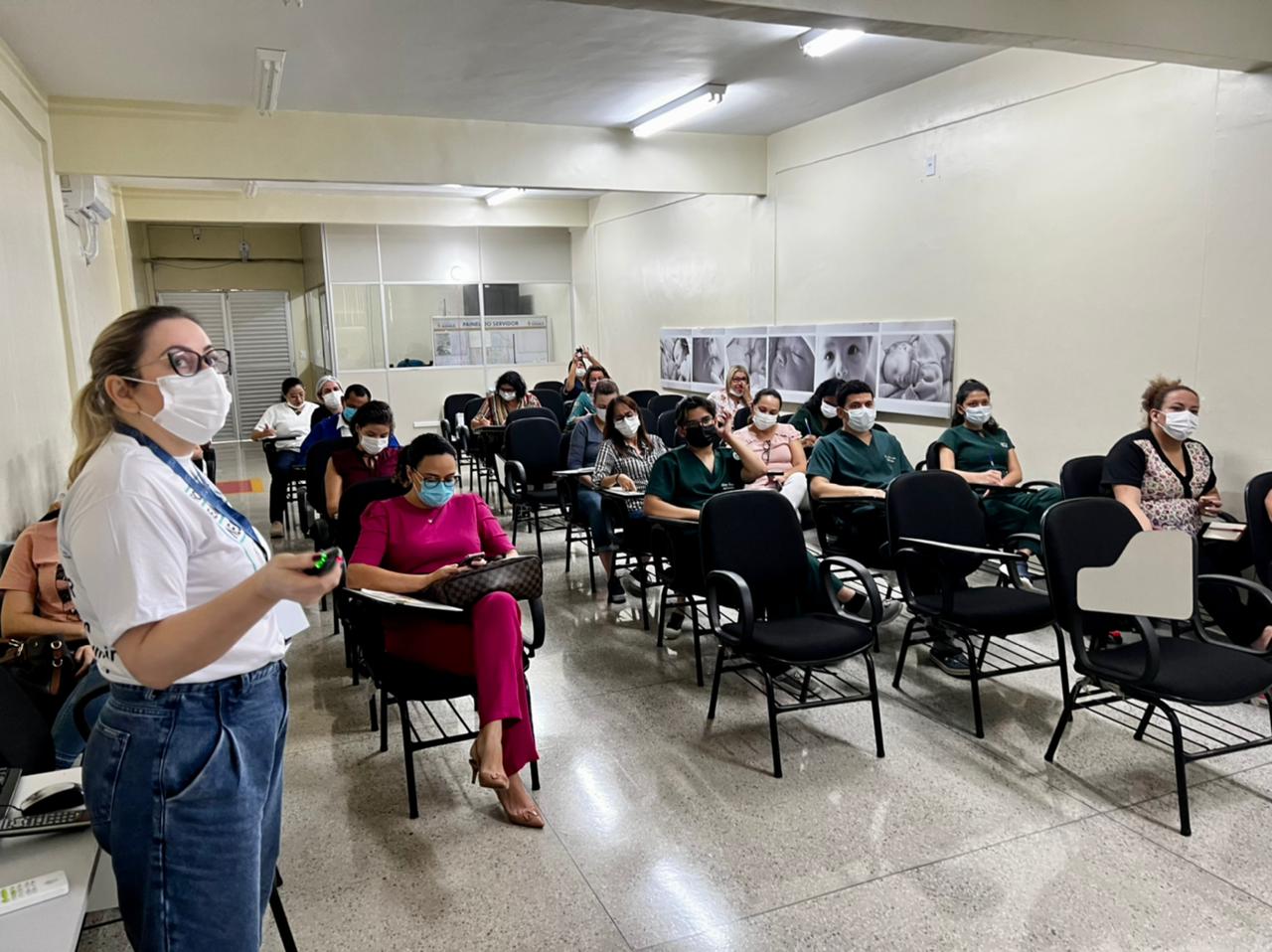 Moura Tapajóz realiza curso teórico-prático sobre transporte de recém-nascido de alto risco