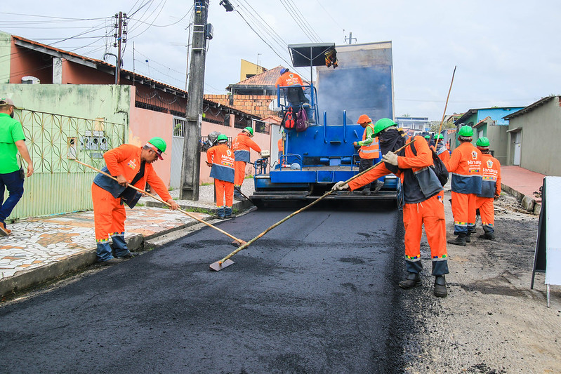 Parceria entre Prefeitura de Manaus e governo do Amazonas reestrutura mil ruas em 60 dias