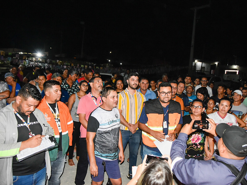 Prefeitura avança com o Ilumina Manaus e Comunidade Itaporanga será a próxima receber iluminação em LED