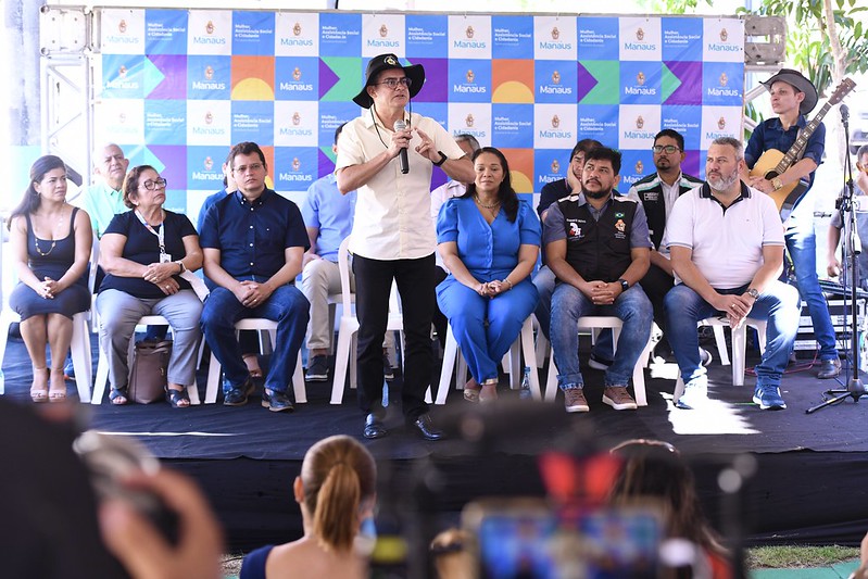 Prefeito David Almeida destaca ampliação de atendimento social com a inauguração do novo Cras São Raimundo