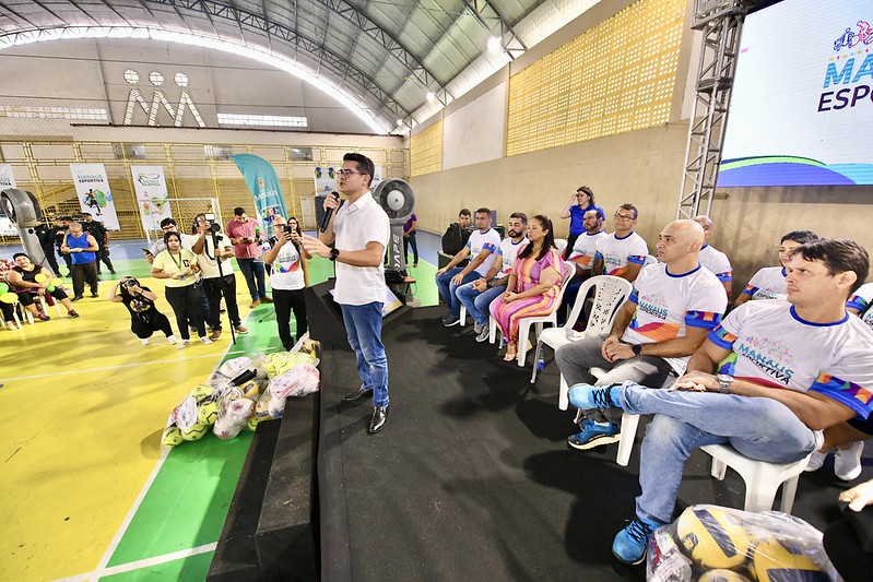 Prefeito David Almeida ressalta missão de transformar Manaus na capital brasileira do esporte