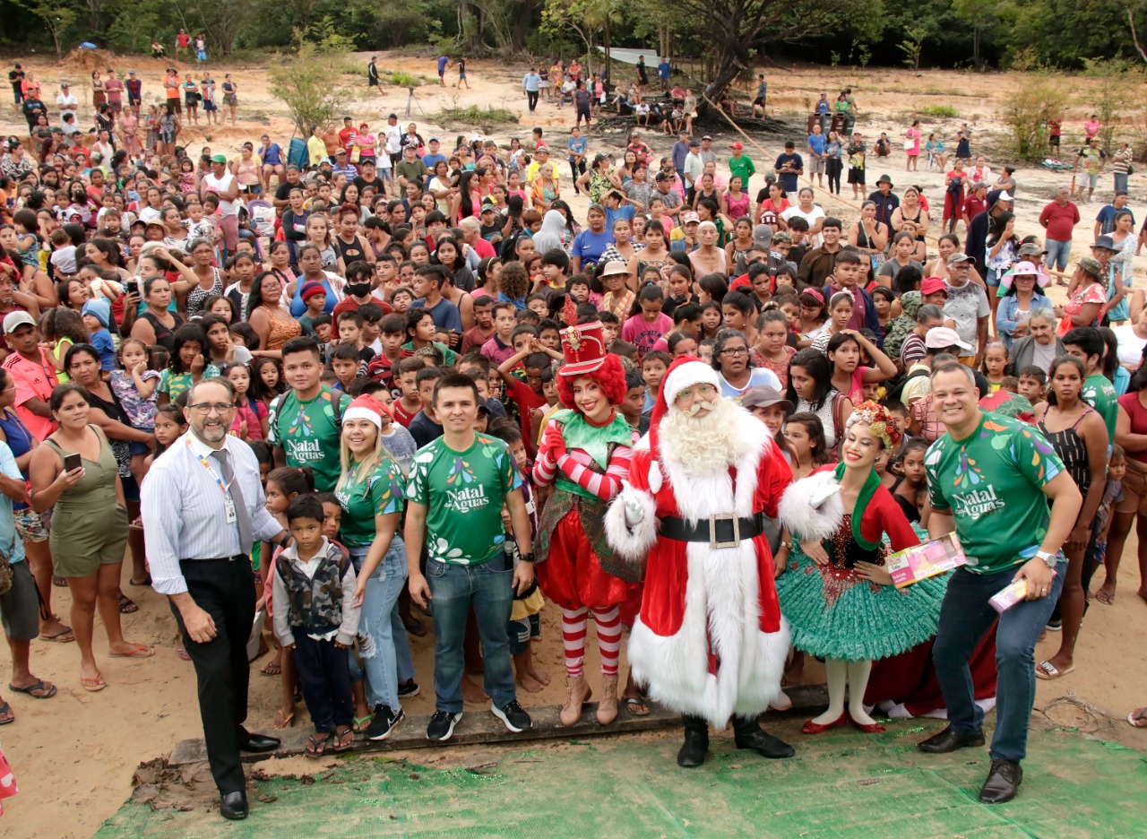 Prefeitura de Manaus leva ‘Natal das Águas’ para zona rural