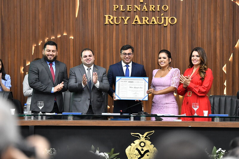 Prefeito David Almeida participa da leitura da mensagem governamental de Wilson Lima reforçando parceria com Manaus