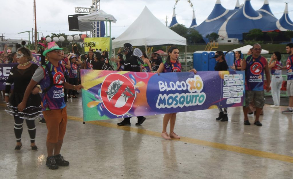 Grupo de idosos da FUnATI desfila em ala da Reino Unido da Liberdade