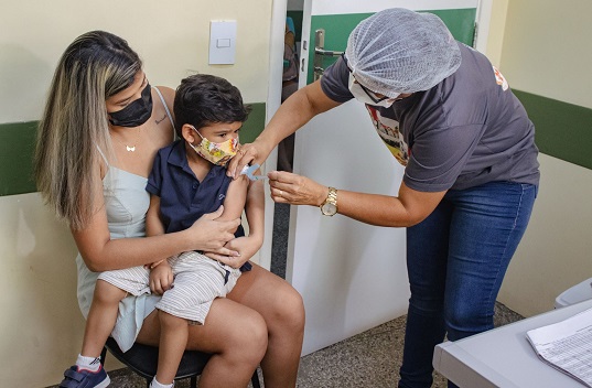 Prefeitura intensifica vacinação infantil em Manaus a partir do sábado, 13