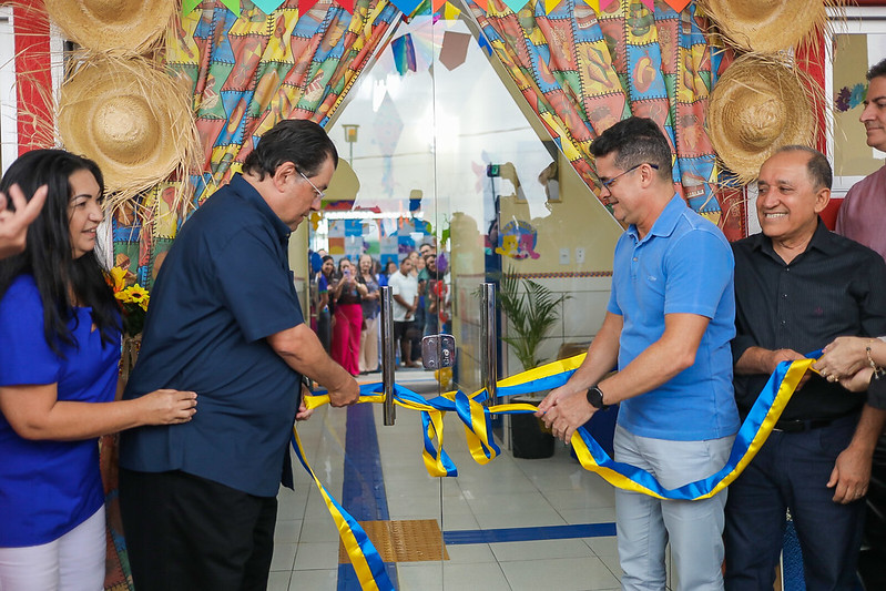 Prefeito inaugura creche municipal Dorothéa de Souza Braga, na zona Norte