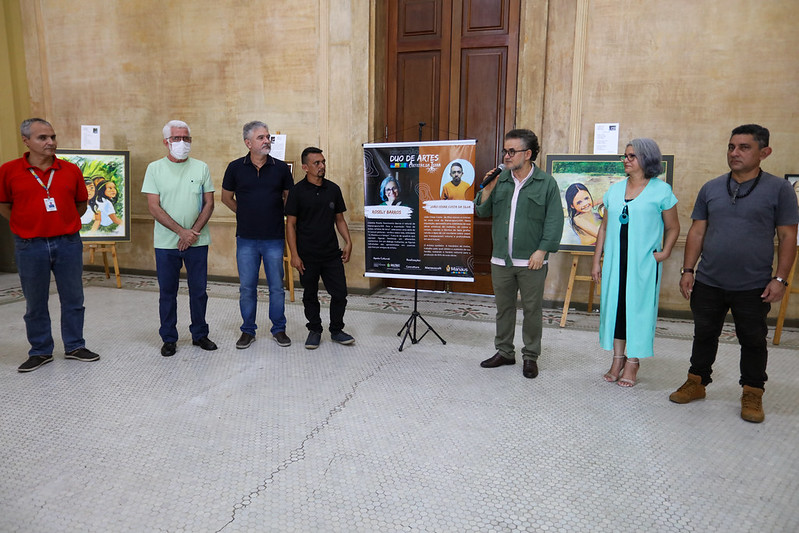 Prefeitura de Manaus abre a exposição ‘Duo de Artes: Artistas da Terra’ no Palácio Rio Branco