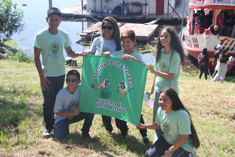 Alunos de escola da zona rural participam da ‘Olimpíada Brasileira de Restauração de Ecossistemas’