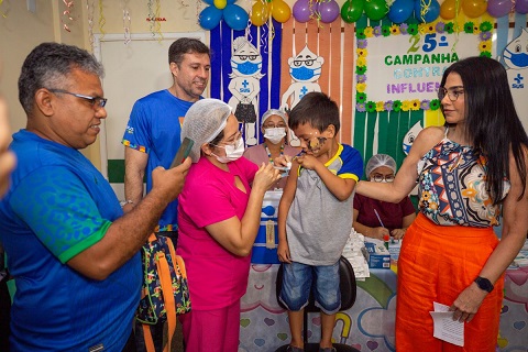 Prefeitura de Manaus convoca população a partir de 6 meses para se vacinar contra a Influenza