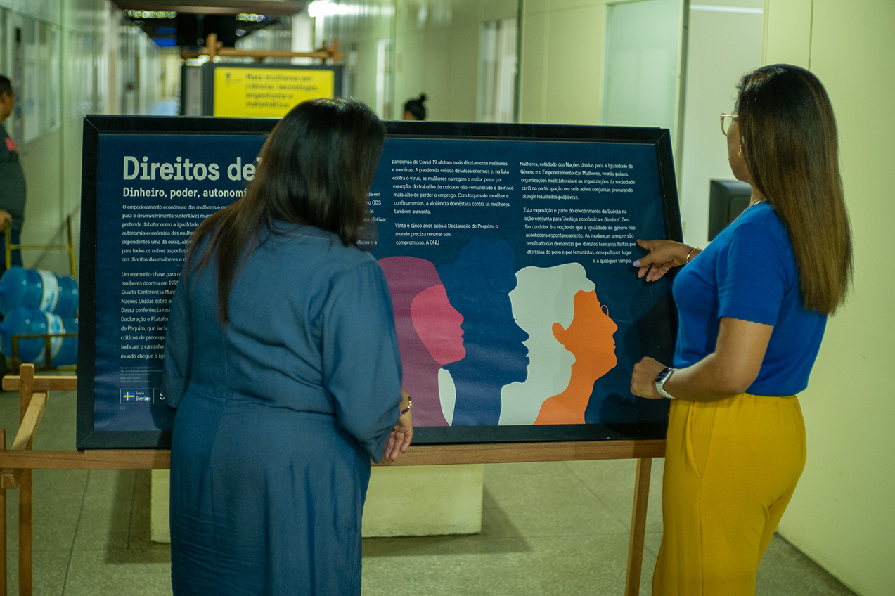 Exposição com apoio da Prefeitura de Manaus enfoca direitos das mulheres e empoderamento feminino