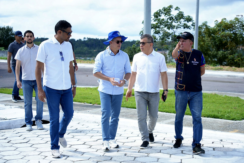 Prefeito David Almeida e vice-presidente Geraldo Alckmin inauguram distrito para micro e pequenas empresas em Manaus