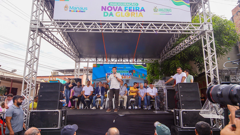 Prefeitura de Manaus entrega feira do bairro Glória revitalizada e moderna