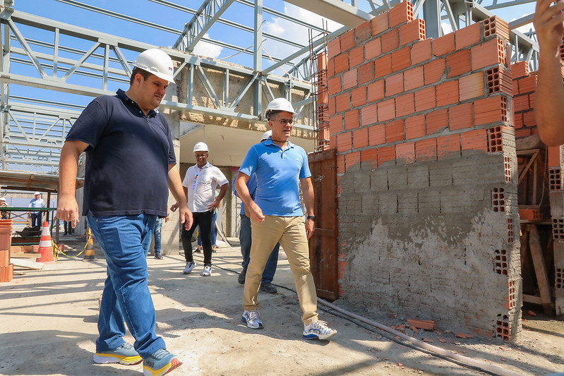 Prefeito destaca avanço nas obras do mirante do ‘Nosso Centro’