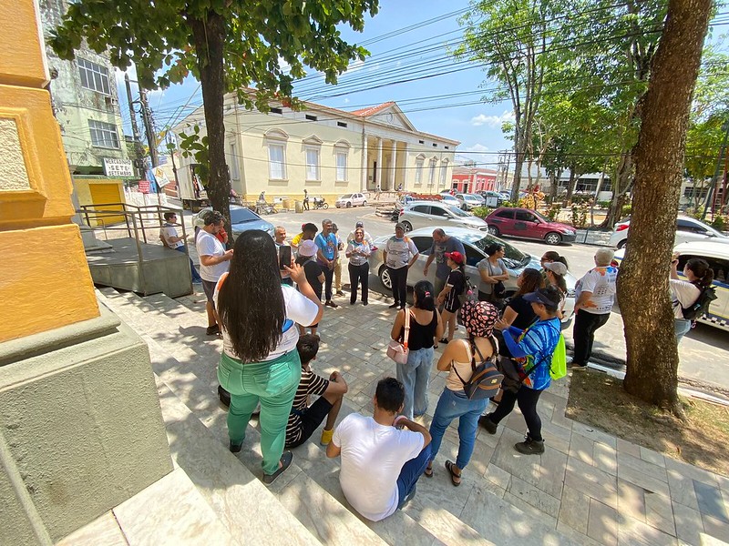 ‘Vivendo o Nosso Centro’ leva segunda turma para roteiro na área de revitalização da Prefeitura de Manaus