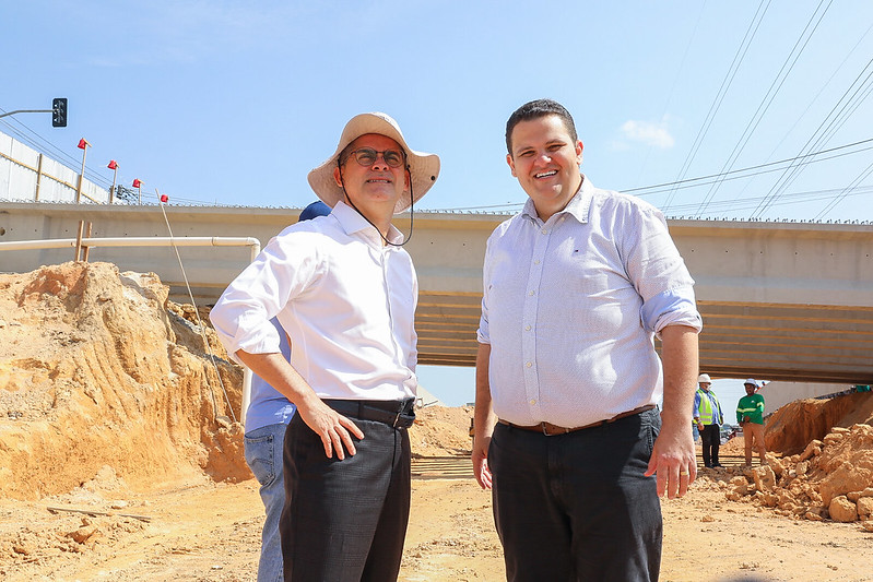 Prefeito comemora avanço na construção do viaduto das Torres e ressalta pacote de obras para a zona Norte